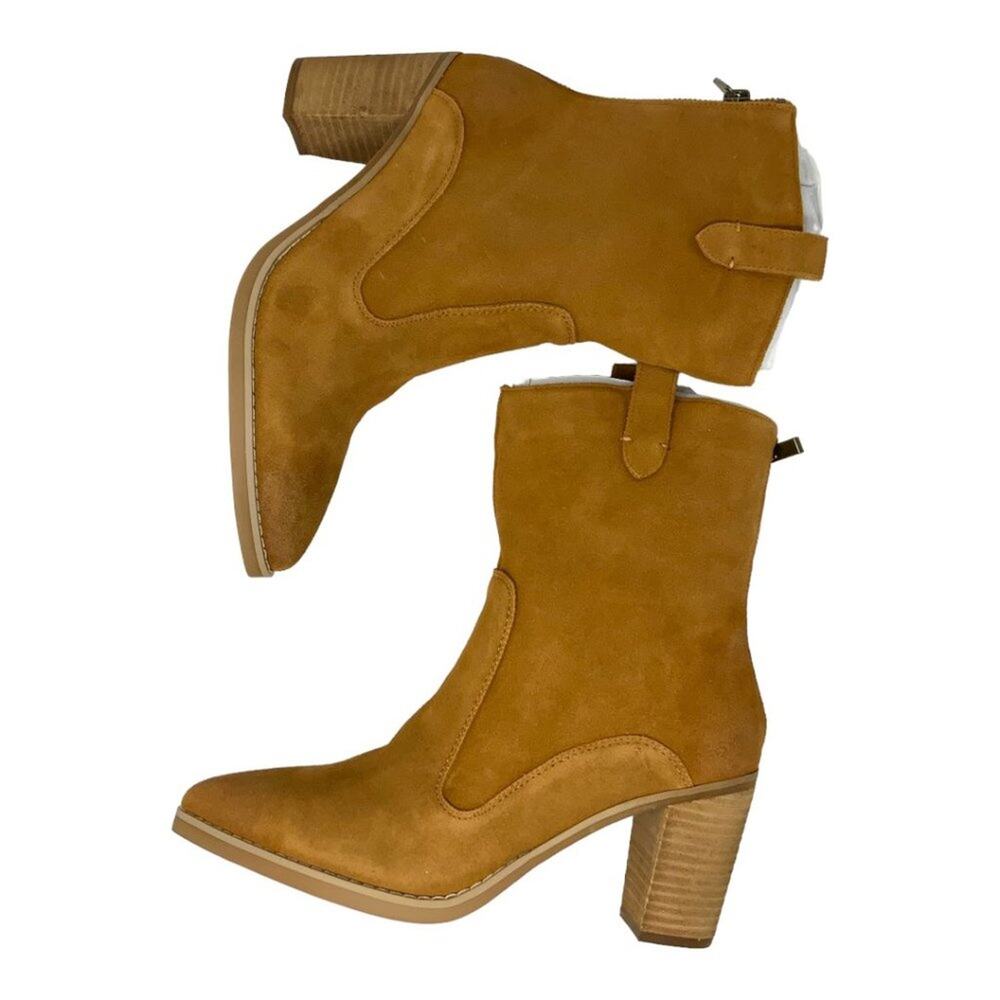 Splendid Raquel Western Boot Tan Size 8.5 NWT $169 MSRP
